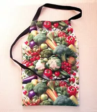 ~SAMPLE SALE~custom printed bib apron. Great for gifting and holiday cooking.