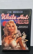 Signed Loni Anderson White Hot Dvd Signature Unverified