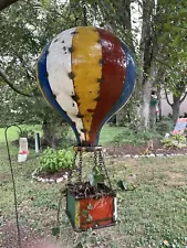 New ListingHot Air Balloon For Garden Made Of Metal