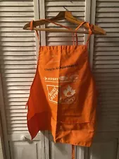 Home Depot Apron w/ pockets Olympics scotts husky canada hampton bay