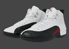 Nike Air Jordan 12 Retro Taxi Flip White Red Black CT8013-162 Men's Shoes NEW