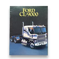 1984 Ford CL-9000 Sales Brochure FTO-8526 Semi Truck Tractors