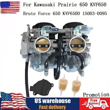 Carburetor for Kawasaki Prairie 650 KVF650 Brute Force 650 KVF650D 15003-0095 US (For: Kawasaki Brute Force 650)