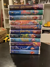 Disney Black Diamonds VHS Tapes