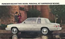 1982 Plymouth RELIANT K Sales Brochure / Catalog : WAGON,