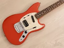 2011 Fender Kurt Cobain Mustang KC-MG Fiesta Red, Near Mint w/ Hangtags, Japan