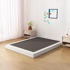 7 Inch Box Spring for Queen Bed Bed Base, Low Profile Metal Queen Box Spring