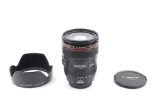 Canon EF 24-105mm f/4 L IS USM Lens + Hood [Near Mint] from Japan #L2626