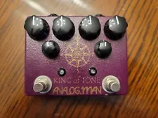 Analogman King of Tone V4 Guitar Effects Pedal