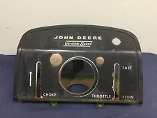 John Deere 110/112 models Round Fender tractor Dash board with sticker/ labels