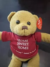 Habitat For Humanity Limited Edition 12” Sawyer Teddy Bear Plush Home Sweet Home