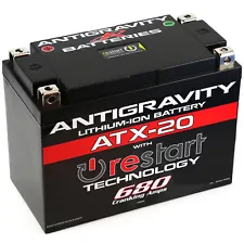 Restart Lithium Battery ATX20-RS 680 CA Antigravity AG-ATX20-RS (For: Honda)