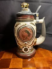 The Bradford exchange “Indian head penny” Buffalo nickel heirloom stein