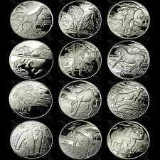 Sierra Leone AFRICAN ANIMALS Your Pick from 12 CuproNickel Coins 2005 2006 2007