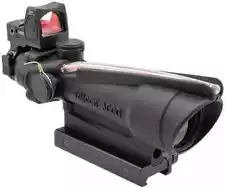 Trijicon 5x35 Acog Hunting Scope Red Optic Fiber with RMR RED DOT Horsehoe