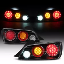 For 2000 2001 2002 2003 Honda S2000 Full LED Tail Lights Brake Lamps Left+Right