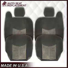 2003 - 2006 Chevy Silverado LS LT Z71 Replacement Cloth Seat Cover Dark Gray