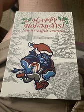 Buffalo Destroyers Christmas Card Arena Football League