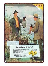 reproductions for sale 1950 KODAK Verichrome Film Camera Duck Hunting tin sign