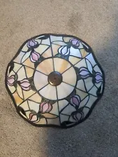 tiffany ceiling lamps vintage