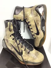 NIKE KOBE 9 High EXT QS 716616 001 SNAKESKIN MENS SNEAKERS SIZE 11.5