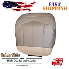 Hot Sale Driver Bottom Leather Seat Cover Tan For 1999 2000 2001 Ford F150 XLT