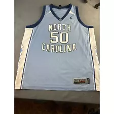 Nike Air Jordan UNC North Carolina Tar Heels XXL 2XL Basketball Jersey Blue #50