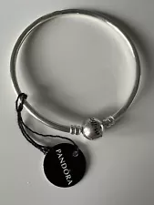 PANDORA “One In A Million” LE Bangle Bracelet - NEW - Authentic - 19 cm