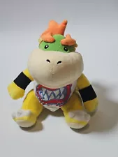 Baby Bowser Jr. Super Mario Bros Sanei Plush 7" Stuffed Toy Doll Japan