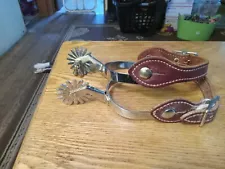 New Western spurs rowels jingle bobs