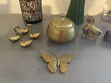 brass figurines lot