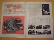 Rolls Royce.B Range Petrol Engines B40, B60, B80 Sales pamphlet.New.Austin Champ