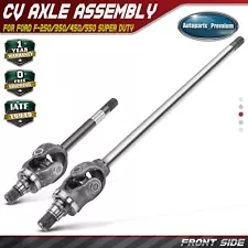 2x Front Axle Shaft for Ford F-250 F-350 F-450 F-550 Super Duty Dana Super 60