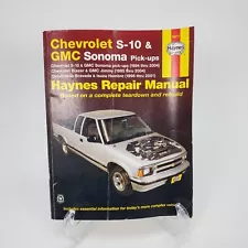 Repair Manual Haynes 24071 Chevrolet S-10 & GMC Sonoma Pick Ups 1994-2004 (For: 1997 GMC Sonoma)