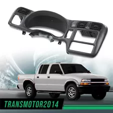 Fit For Chevy S10 Blazer Jimmy Sonoma 98-05 Double Din Dash Radio Cluster Bezel (For: 1998 Chevrolet S10)