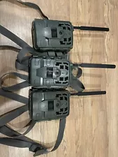 3 Moultrie Delta Base Cell Cameras