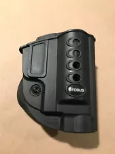 Fobus RH Paddle Holster for Taurus Steel Frame Judge Revolver