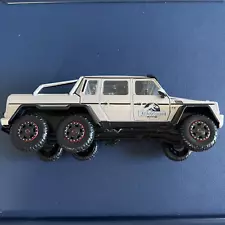 MERCEDES G 63 AMG 6x6 PICKUP SILVER "JURASSIC WORLD" 1/24 DIECAST JADA 54035-W1