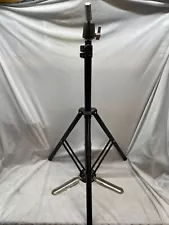 Adjustable Mannequin Tripod Stand (Heavy Duty Black) Max Height 48 ft.