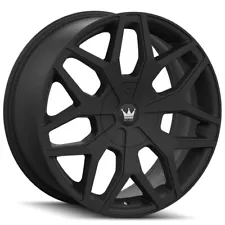 Mazzi 367 Profile 20x8.5 5x110/5x115 +35mm Matte Black Wheel Rim 20" Inch