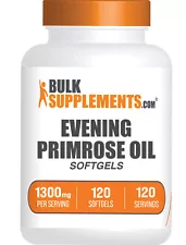 BulkSupplements Evening Primrose Oil Softgels -Omega 6 Supplement