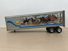 ERTL Smokey and the Bandit Movie Semi Truck Trailer Only Gray Steel WORN STICKER