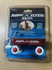 Vintage Miniature Radio Flyer Wagon, Model #1, 1990, new in original packaging