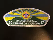 Old Hickory Council FOS CSP 2017 SMY bdr for $250+ donation