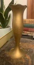 Church Flower Vase, Trumpet Style 'IHS', 10” Chalice