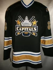 Alex Ovechkin Washington Capitals Black "2000-2007 Throwback" CCM NHL Jersey