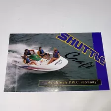 ADVERTISING for Shuttle Craft Jet Boat Sales Brochure PWC