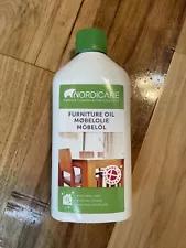 NORDICARE Furniture Oil 500 ml Danish Furniture Teak Walnut Rosewood - Denmark