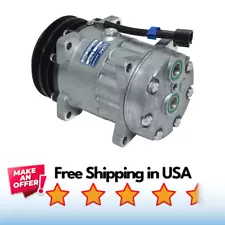 Compressor A/C Fit Chevrolet P30 1994-1995, GMC C7500 Topkick 1997-2000 (For: GMC C7500 Topkick)