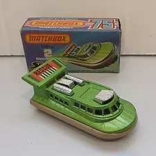 MATCHBOX SUPERFAST #2 RESCUE HOVERCRAFT, (NOS)